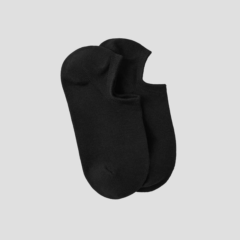 3-Pair No-Show Socks (Kira), Black, one-size | VIVAIA