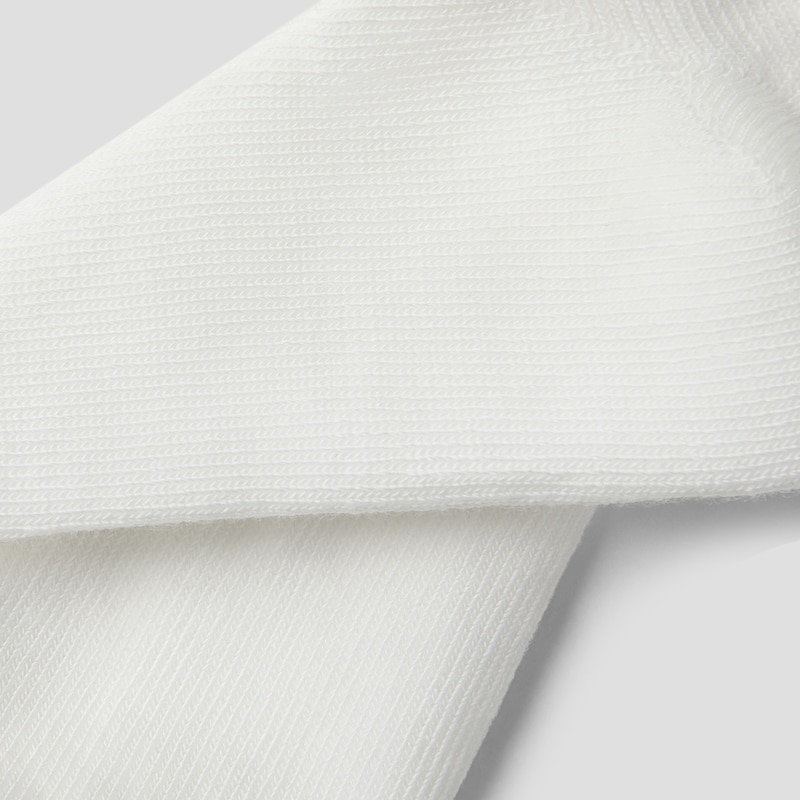 3-Pair No-Show Socks (Kira), White, one-size | VIVAIA