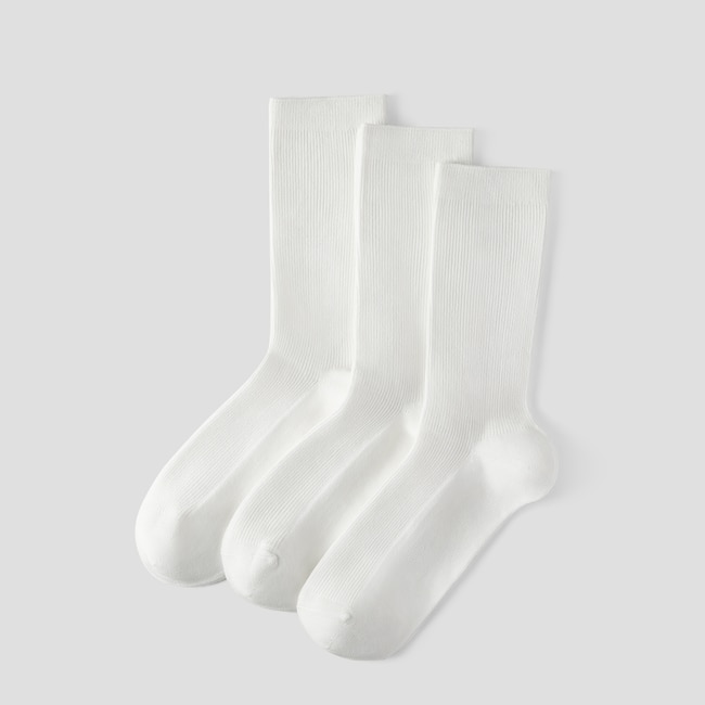 3-Pair Slouch Crew Socks (Keena)