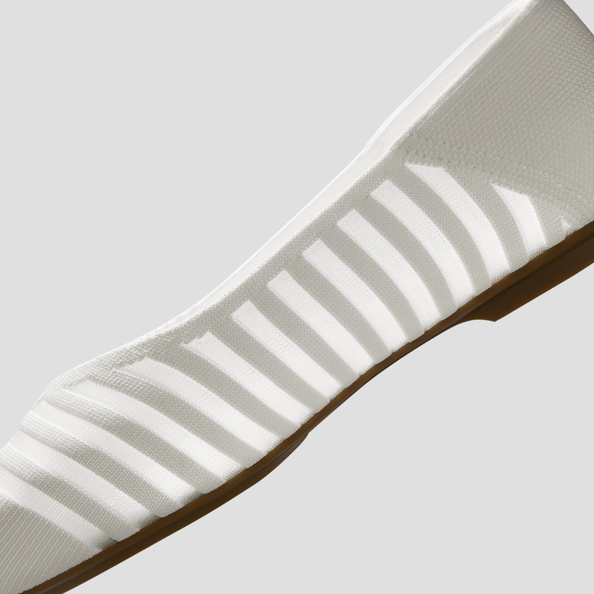 Square-Toe Margot Flats 3.0 (Miriam), WHITE SHEER STRIPE, EU35