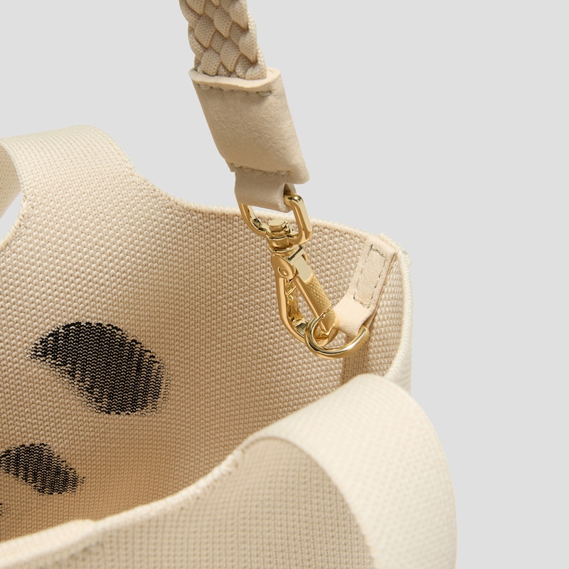 The Mini Tote (Anita), Cream Ivory Panda, one-size | VIVAIA