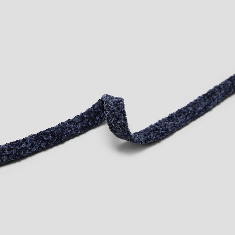 Plush Shoelace (Aela), NAVY, one-size | VIVAIA