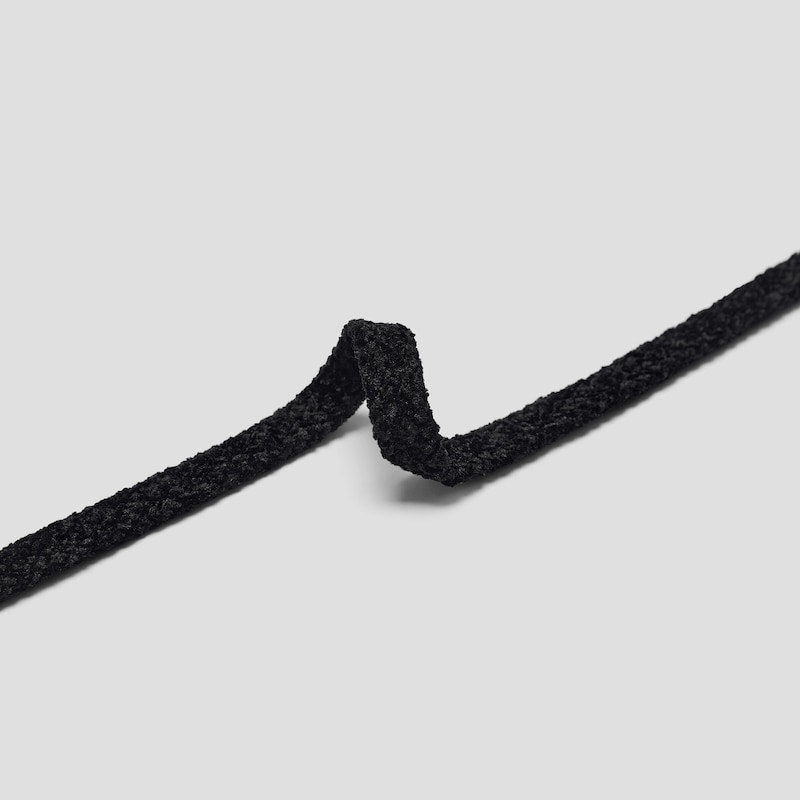 Plush Shoelace (Aela), Black, one-size | VIVAIA