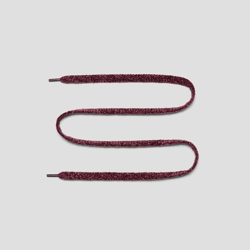 Plush Shoelace (Aela), BORDEAUX, one-size | VIVAIA
