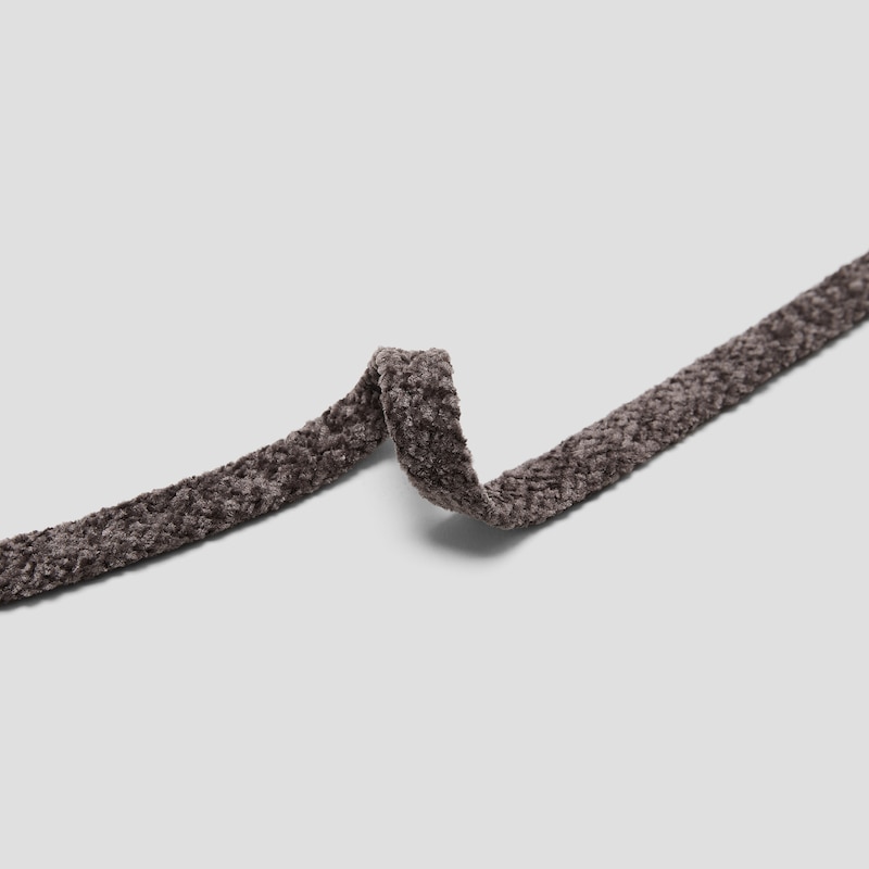 Plush Shoelace (Aela), DARK CHOCOLATE, one-size | VIVAIA