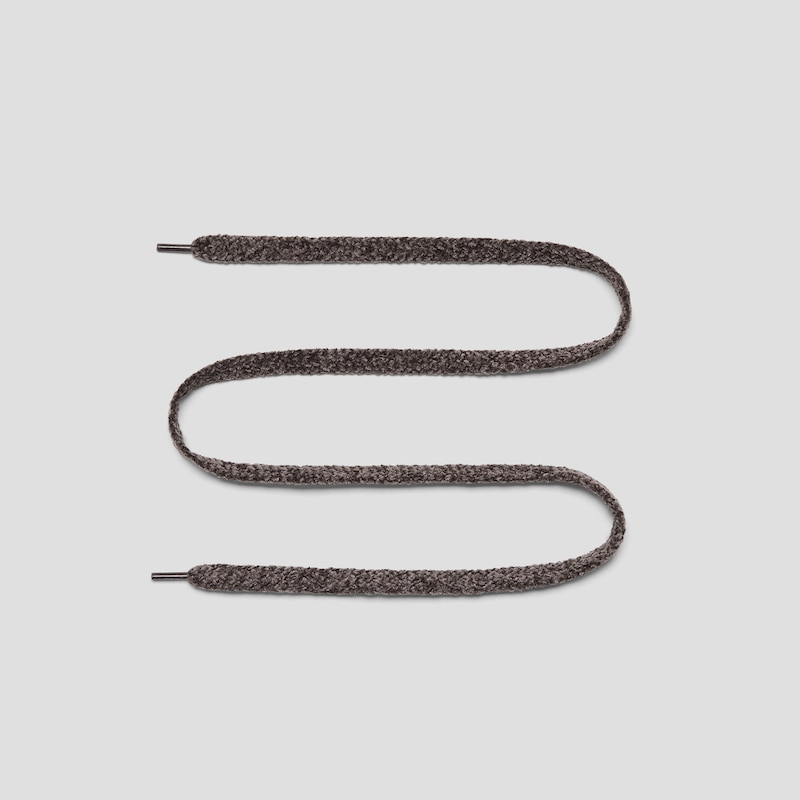 Plush Shoelace (Aela), DARK CHOCOLATE, one-size | VIVAIA