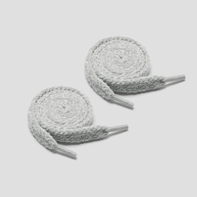 Plush Shoelace (Aela) - Off Grey