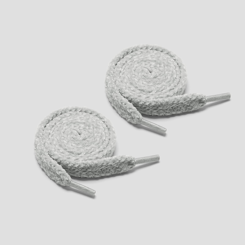Plush Shoelace (Aela), OFF GREY, one-size | VIVAIA