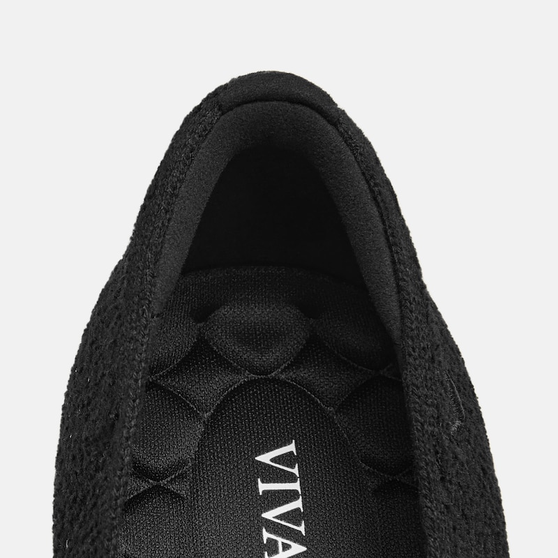 Pointed-Toe Mid Heels (Anna), SILVER BLACK, EU38 | VIVAIA