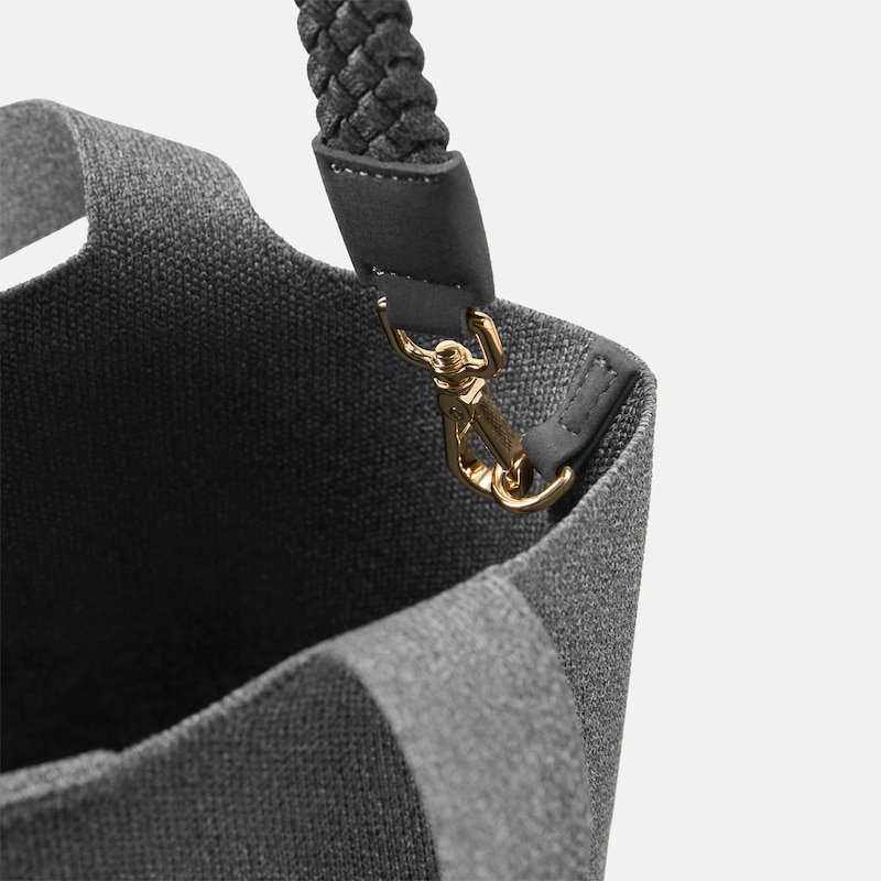 The Mini Tote (Anita), Rich Grey - Silver British Cat, one-size | VIVAIA
