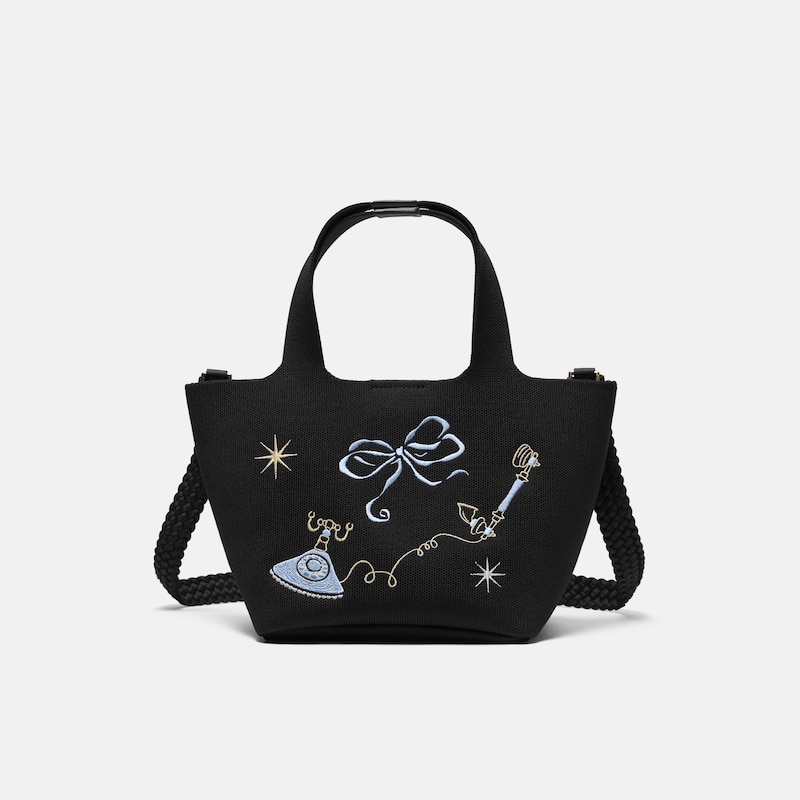 The Mini Tote (Anita), Black - Vintage Element, one-size | VIVAIA
