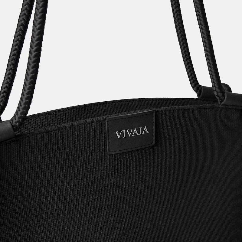 Foldable Everyday Tote Bag (Belyra), Black, one-size | VIVAIA