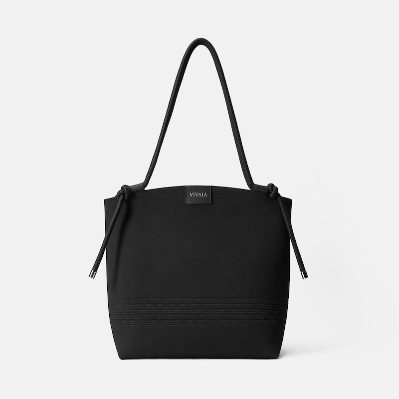 Foldable Everyday Tote Bag (Belyra), Black, one-size | VIVAIA