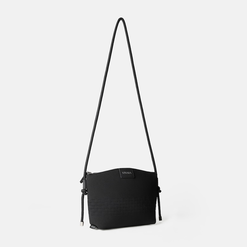 Adjustable Travel Crossbody Bag (Caelion), Black, one-size | VIVAIA