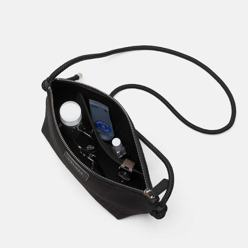 Adjustable Travel Crossbody Bag (Caelion), Black, one-size | VIVAIA
