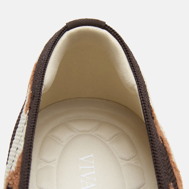 Square-Toe Margot V-Cut Flats (Margot 3.0), WILDWEAVE, EU38 | VIVAIA