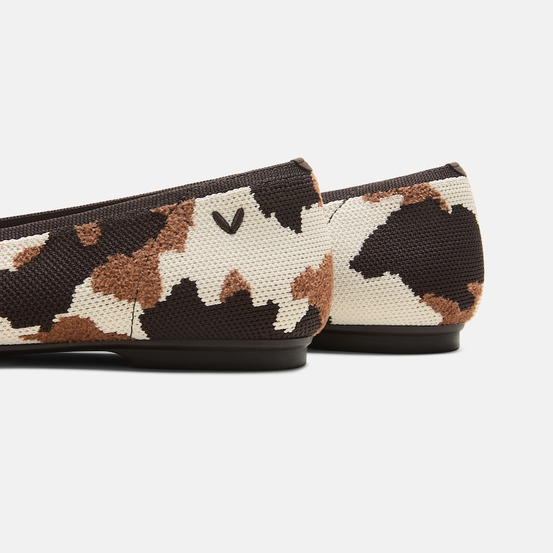 Square-Toe Margot V-Cut Flats (Margot 3.0), WILDWEAVE, EU38 | VIVAIA