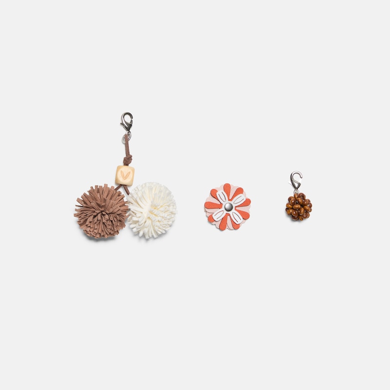 Woodland Bloom Charm Set (Chiara), APRICOT, one-size | VIVAIA