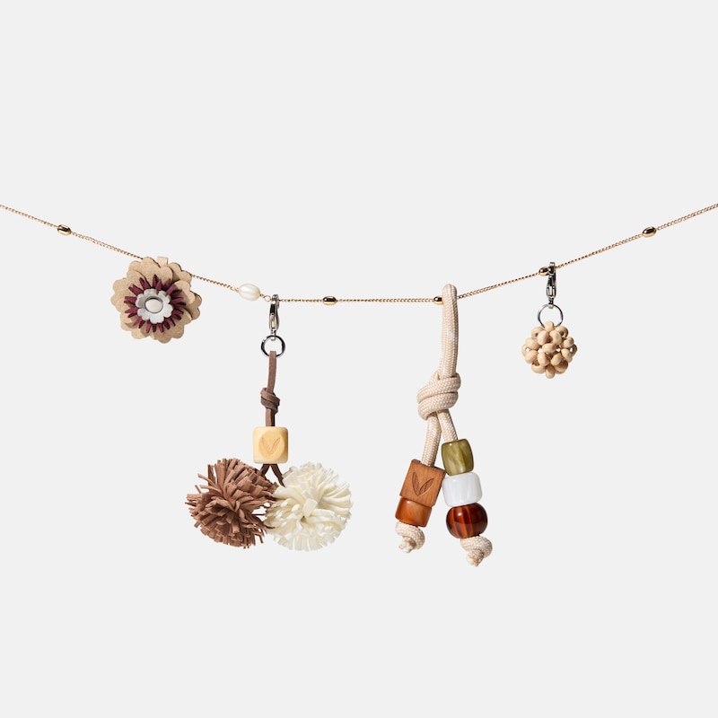 Woodland Bloom Charm Set (Petra), WHITE, one-size | VIVAIA