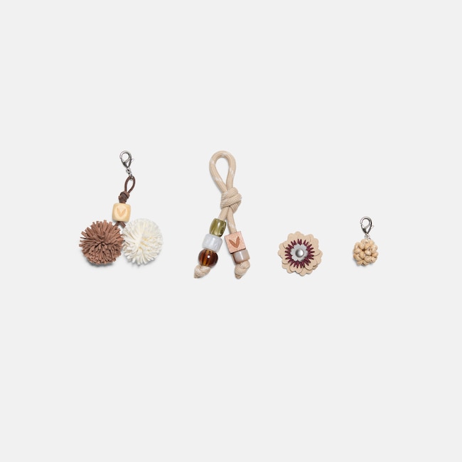 Woodland Bloom Charm Set (Petra) - White