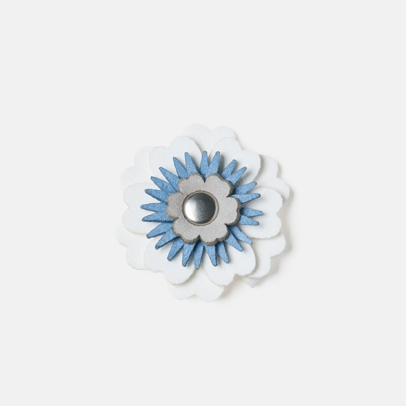 Woodland Bloom Charm Set (Petra), LIGHT GREY, one-size | VIVAIA