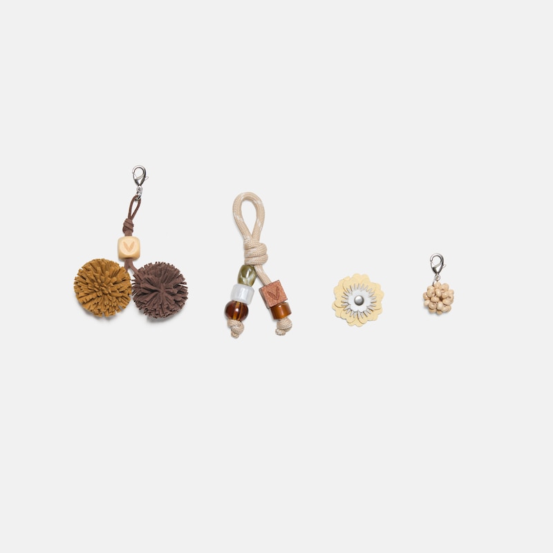 Woodland Bloom Charm Set (Petra), GINGER YELLOW, one-size | VIVAIA