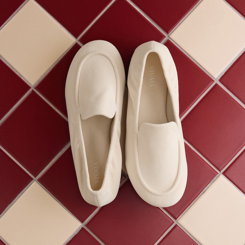 Round-Toe Kep Loafers (Kepler), CREAM, EU35 | VIVAIA