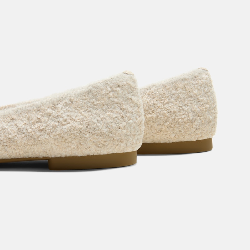 Square-Toe Lace-Up Mary Janes (Miley), CREAM IVORY, EU39 | VIVAIA