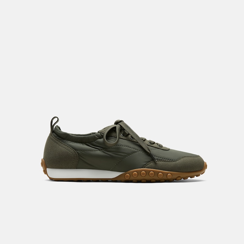 Round-Toe Casual Sneakers (Lexi), SEAWEED, EU35 | VIVAIA