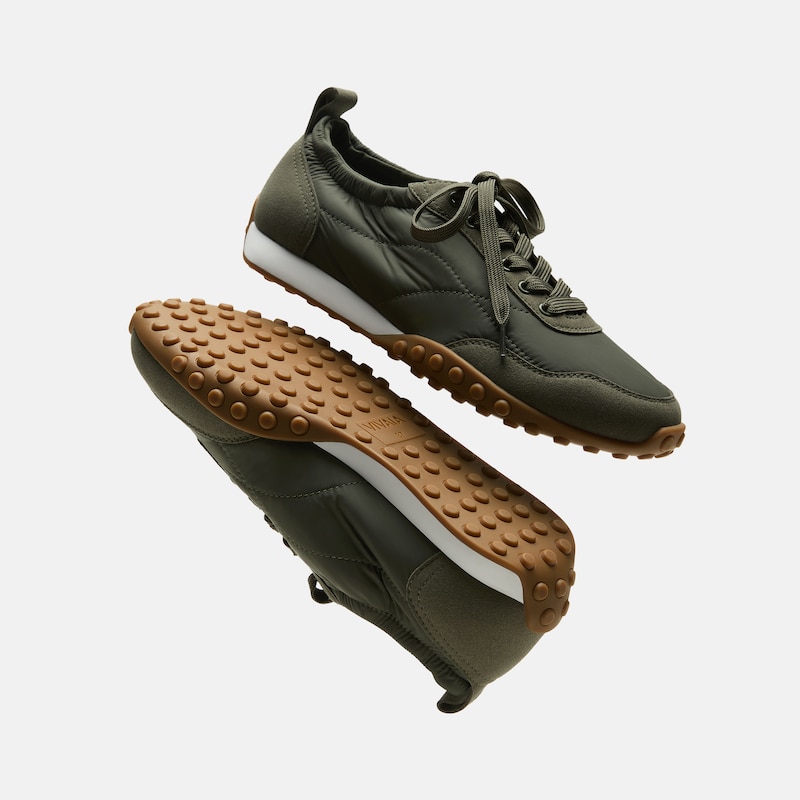 Round-Toe Casual Sneakers (Lexi), SEAWEED, EU35 | VIVAIA