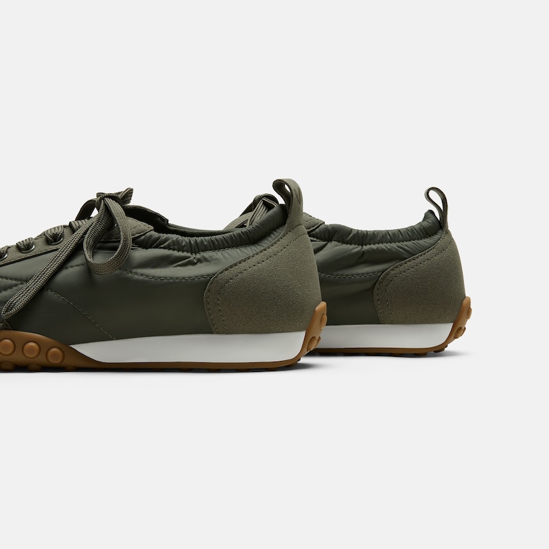 Round-Toe Casual Sneakers (Lexi), SEAWEED, EU35 | VIVAIA