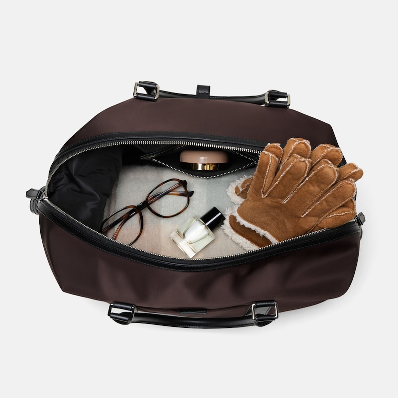 Weekender Duffel Bag (Fyris), Dark Chocolate, one-size | VIVAIA