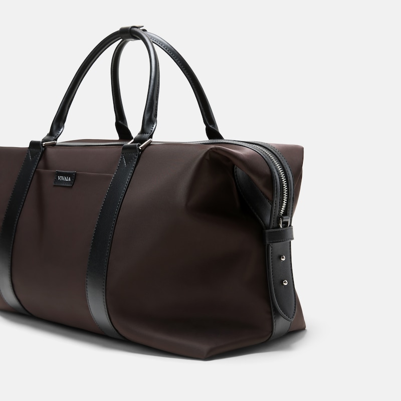 Weekender Duffel Bag (Fyris), Dark Chocolate, one-size | VIVAIA