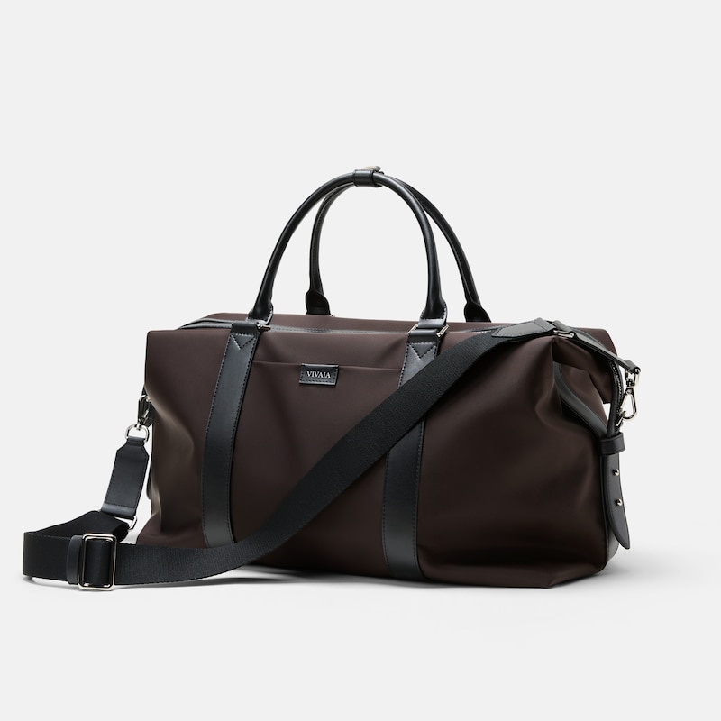 Weekender Duffel Bag (Fyris), Dark Chocolate, one-size | VIVAIA