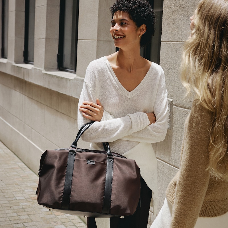 Weekender Duffel Bag (Fyris), Dark Chocolate, one-size | VIVAIA