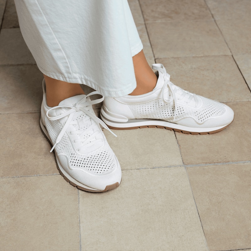 Unisex Slip-On Mesh Sneakers (Allday), WHITE MESH, EU40 | VIVAIA