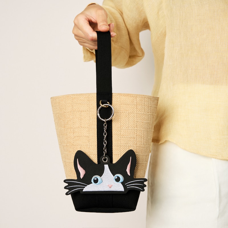 Audrey Bag Charm (Kaelis), MOO CAT, one-size | VIVAIA