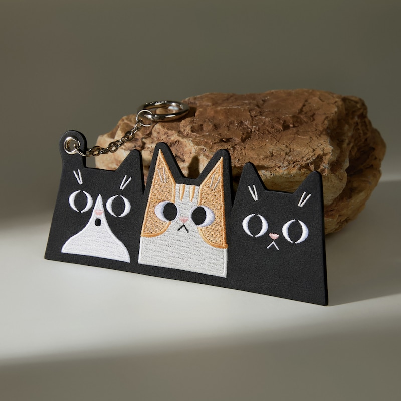 Audrey Bag Charm (Kaelis), RURAL CAT, one-size | VIVAIA