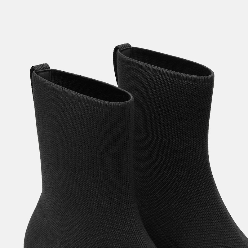Square-Toe Ankle Boots (Marsa), Black, EU37 | VIVAIA