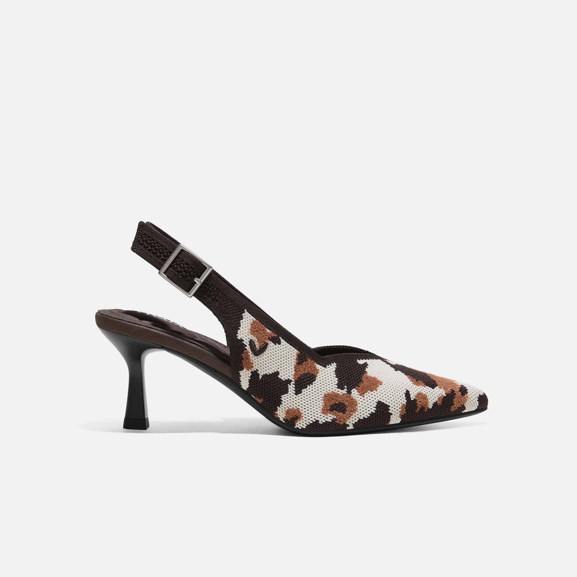 お値下げしました！！ VIVAIAヒールパンプス(ヒョウ柄) Pointed-Toe Slingback Heels (Addison), Wildweave, EU35 | VIVAIA