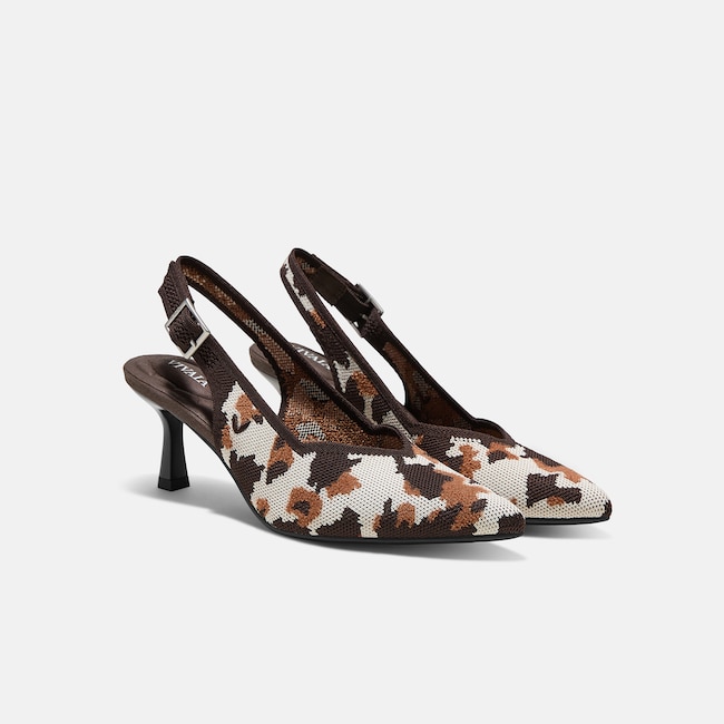 Pointed-Toe Slingback Heels (Addison) - Wildweave