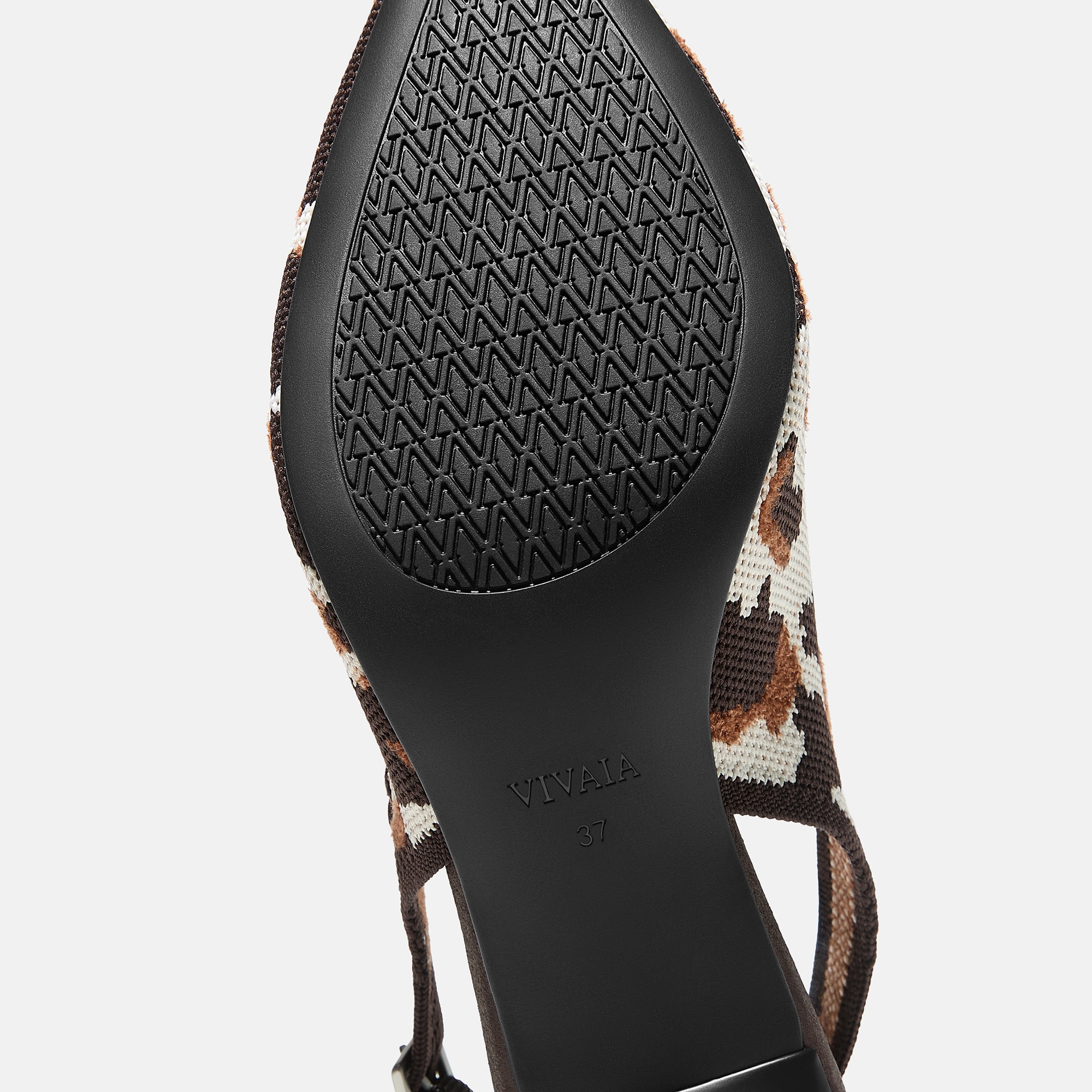 Pointed-Toe Slingback Heels (Addison), Wildweave, EU35 | VIVAIA