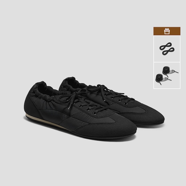 Jogger Re-Nylon Sneakerina (Yancy) - Black