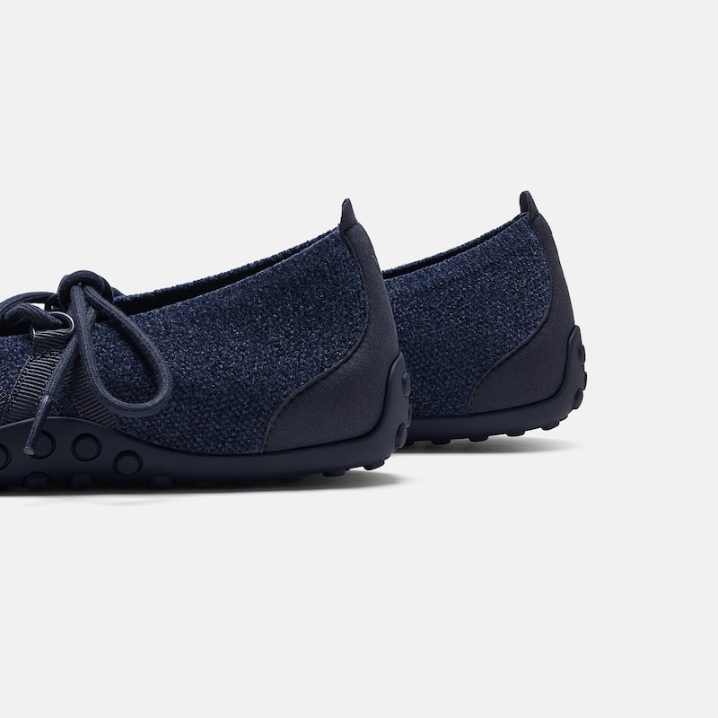 Square-Toe Hybrid Mary Janes (Cecily), Navy, EU39 | VIVAIA