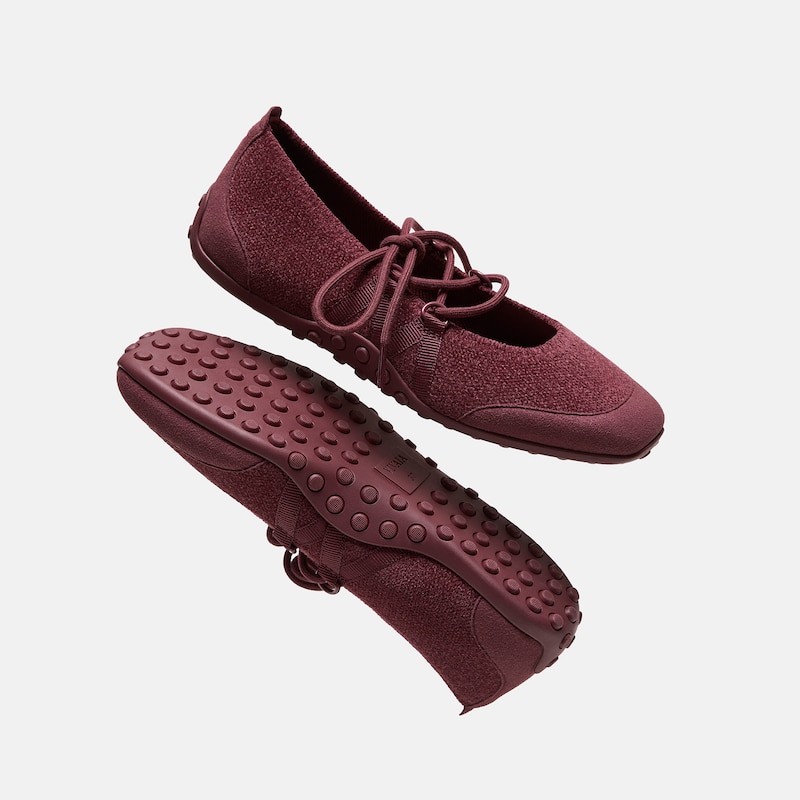 Square-Toe Hybrid Mary Janes (Cecily), Burnt Russet, EU37 | VIVAIA