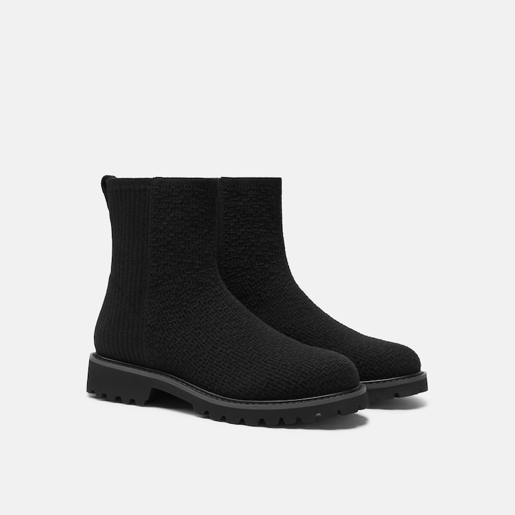 Round-Toe-Wool-Ankle-Boots-(Freja)