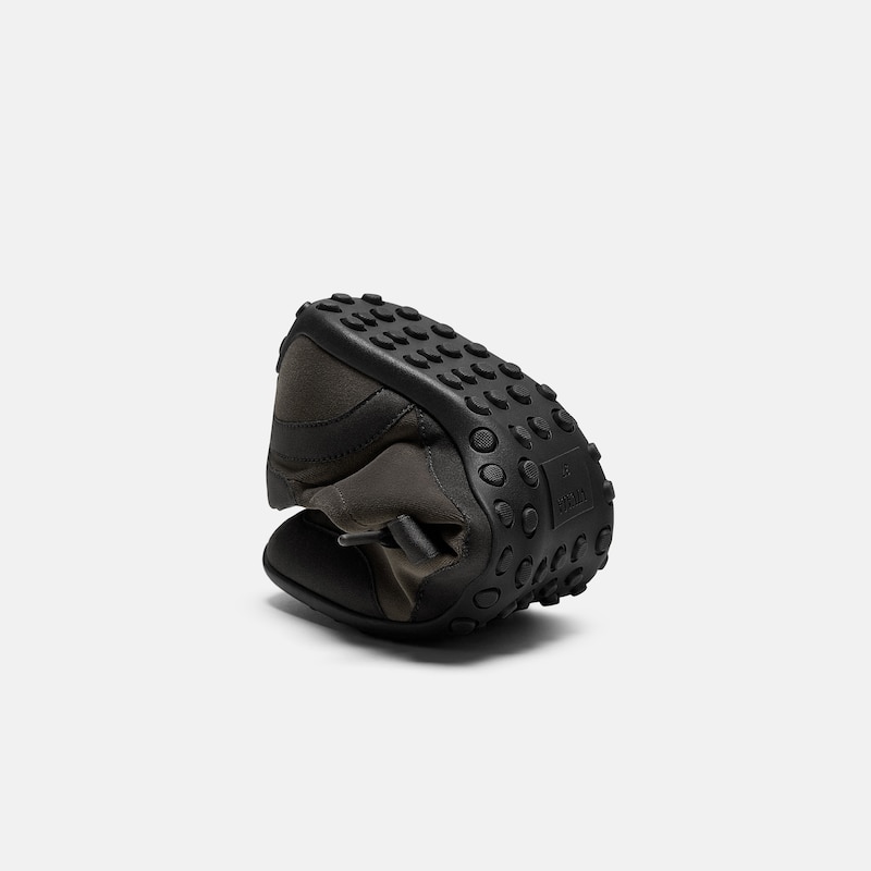 Square-Toe Jogger Sneakerina (Carol), Amber Brown & Black, EU39 | VIVAIA
