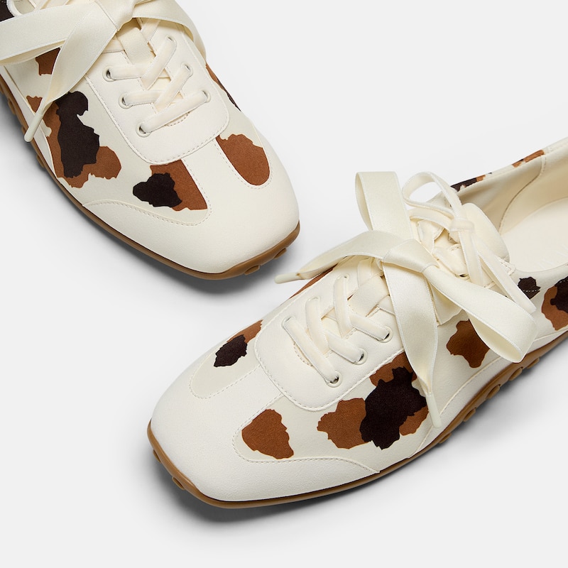 Square-Toe Jogger Sneakerina (Carol), Wildweave, EU39.5 | VIVAIA