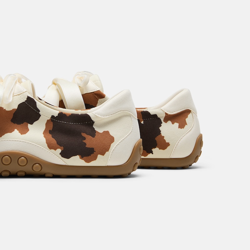 Square-Toe Jogger Sneakerina (Carol), Wildweave, EU39.5 | VIVAIA