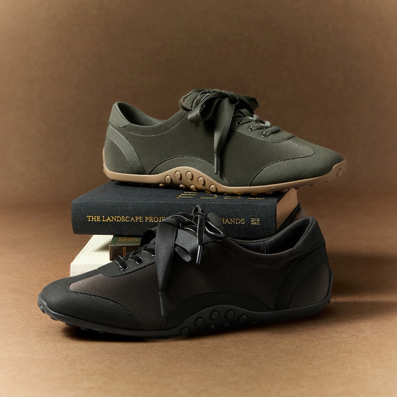 Square-Toe Jogger Sneakerina (Carol), Seaweed, EU39.5 | VIVAIA